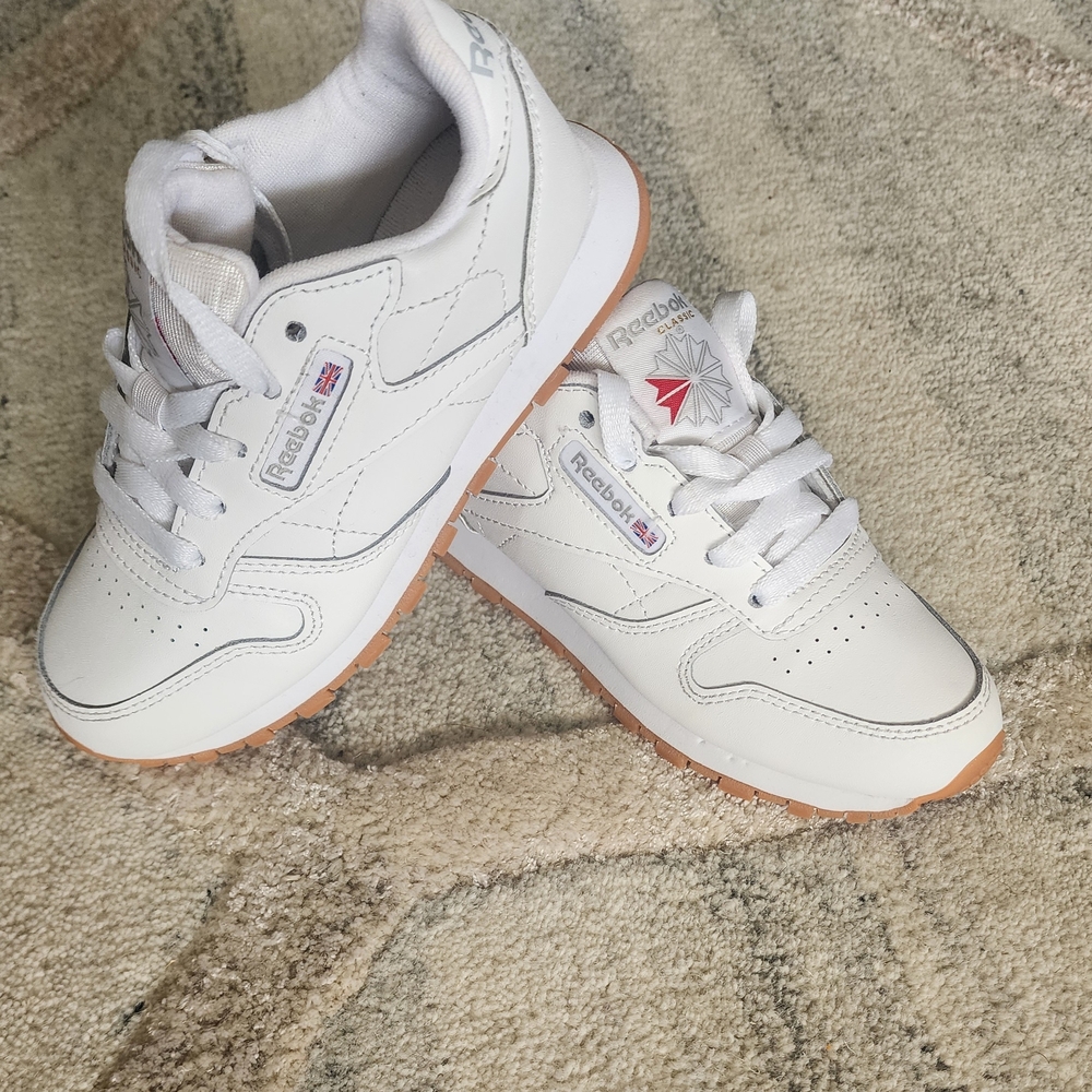 Reebok Kids White Sneakers